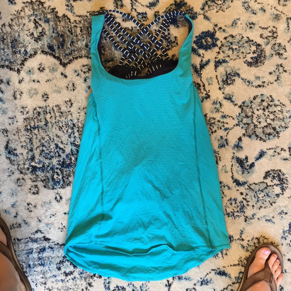 Tank top with built in bra from Lululemon